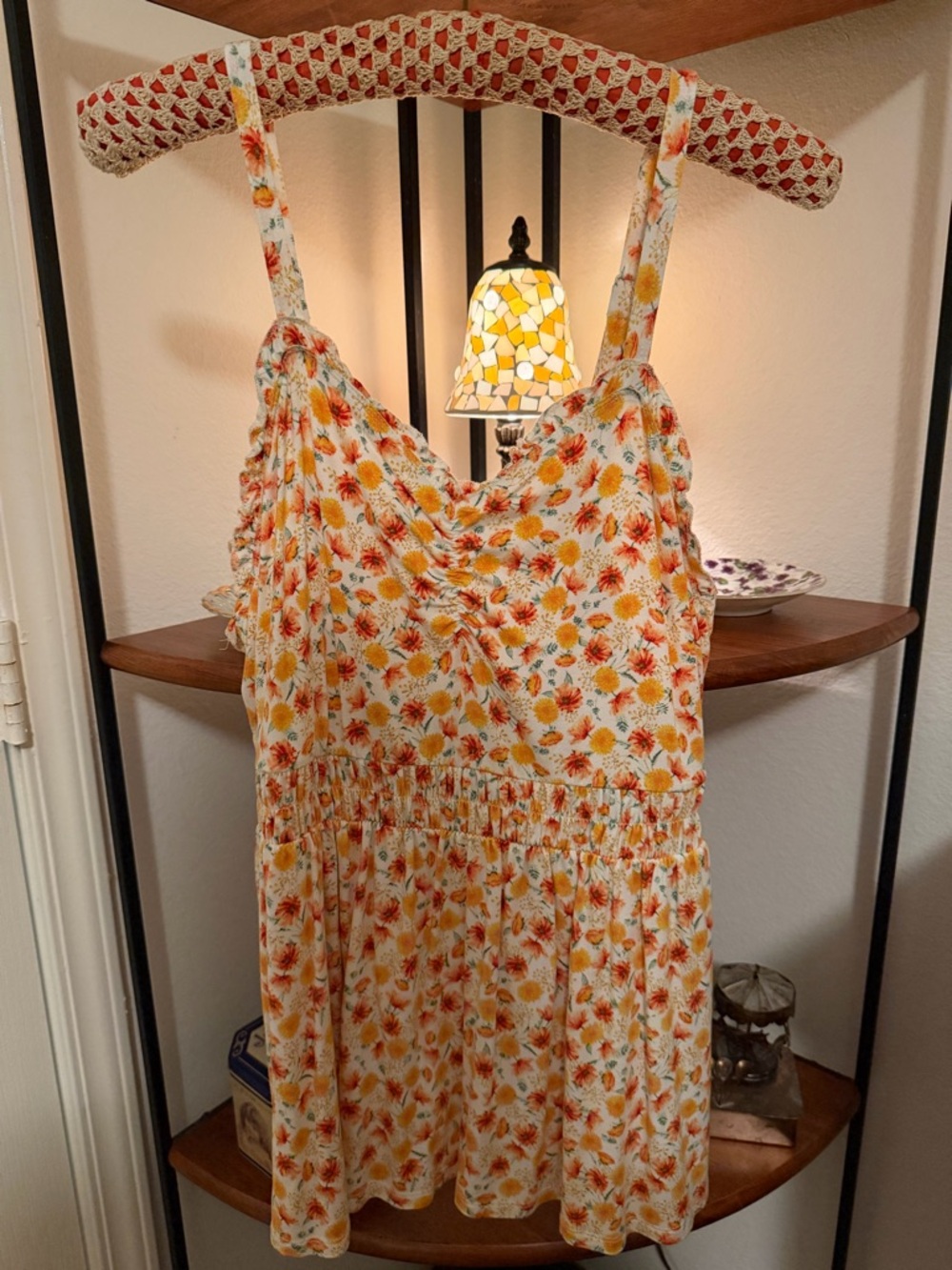NWOT Torrid Super Soft Sweetheart Ruched Babydoll top